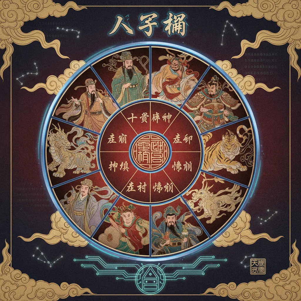 八字網 - 十神