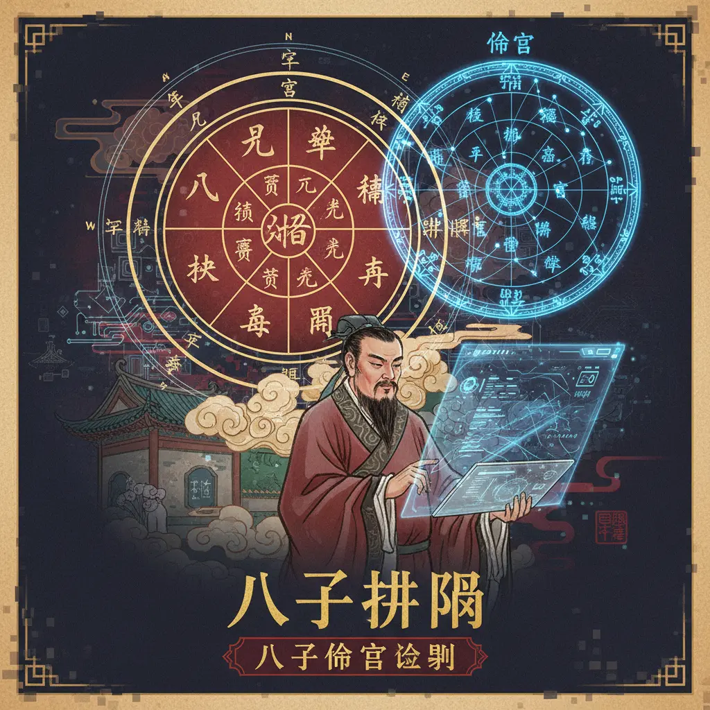 八字命宮查詢 - 八字排盤