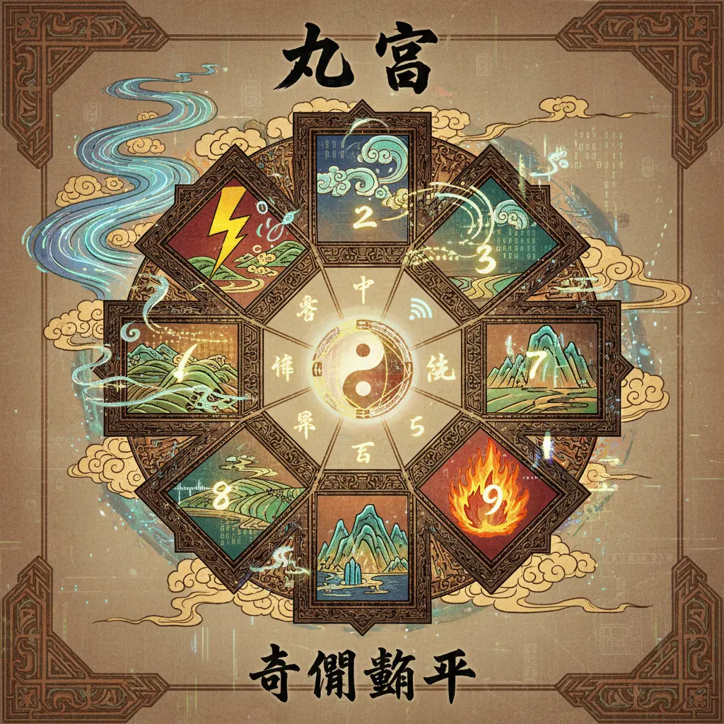奇門遁甲 - 九宮