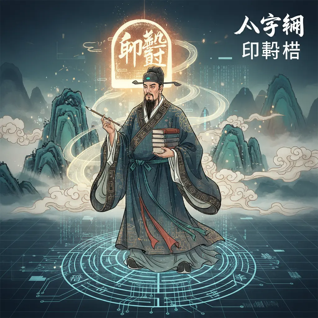 八字網 - 印綬格