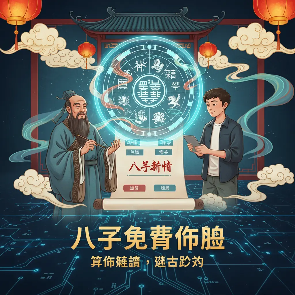 八字免費命盤 - 八字算命