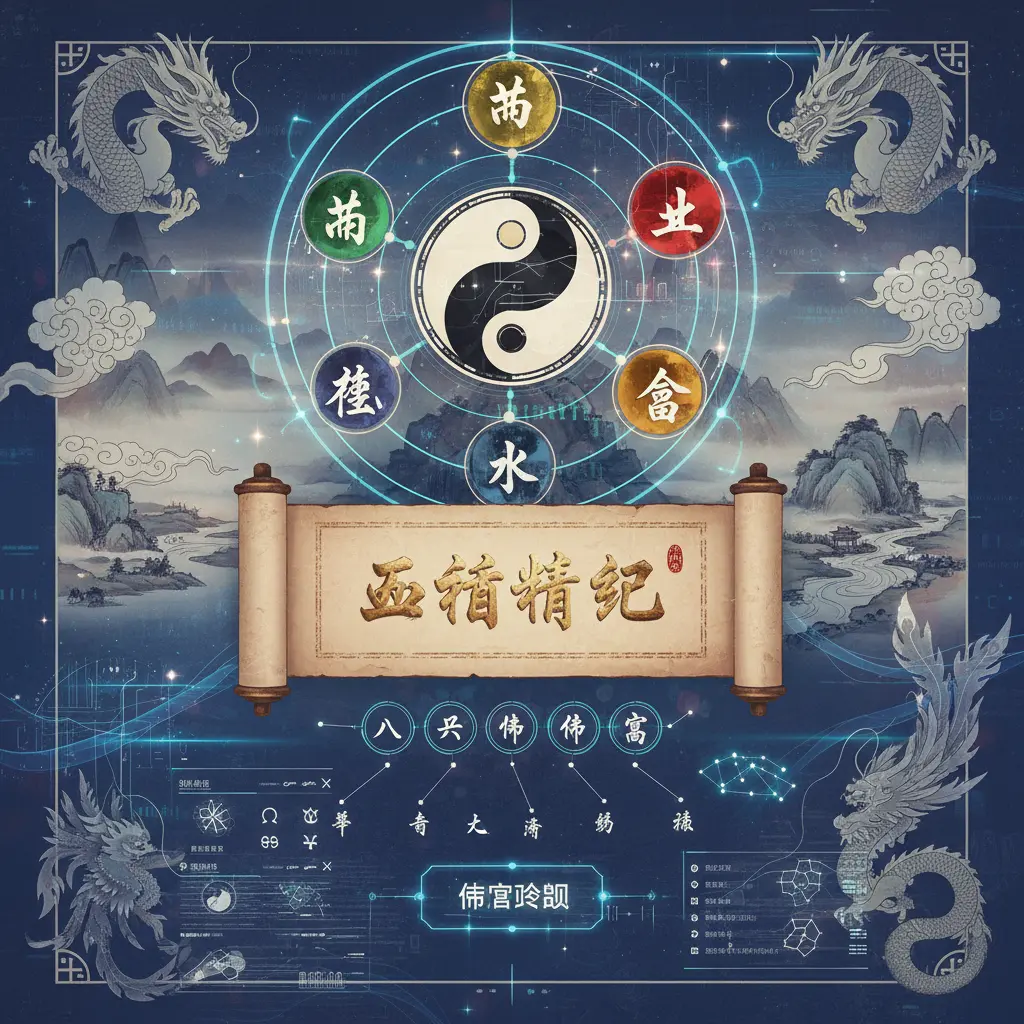 八字命宮查詢 - 五行精紀