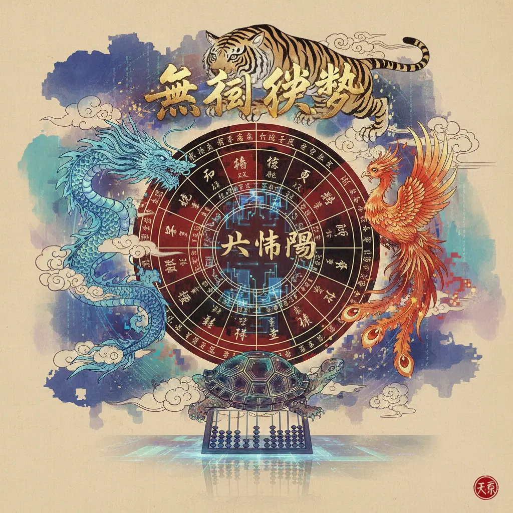 算八字命盤 - 無敵律數