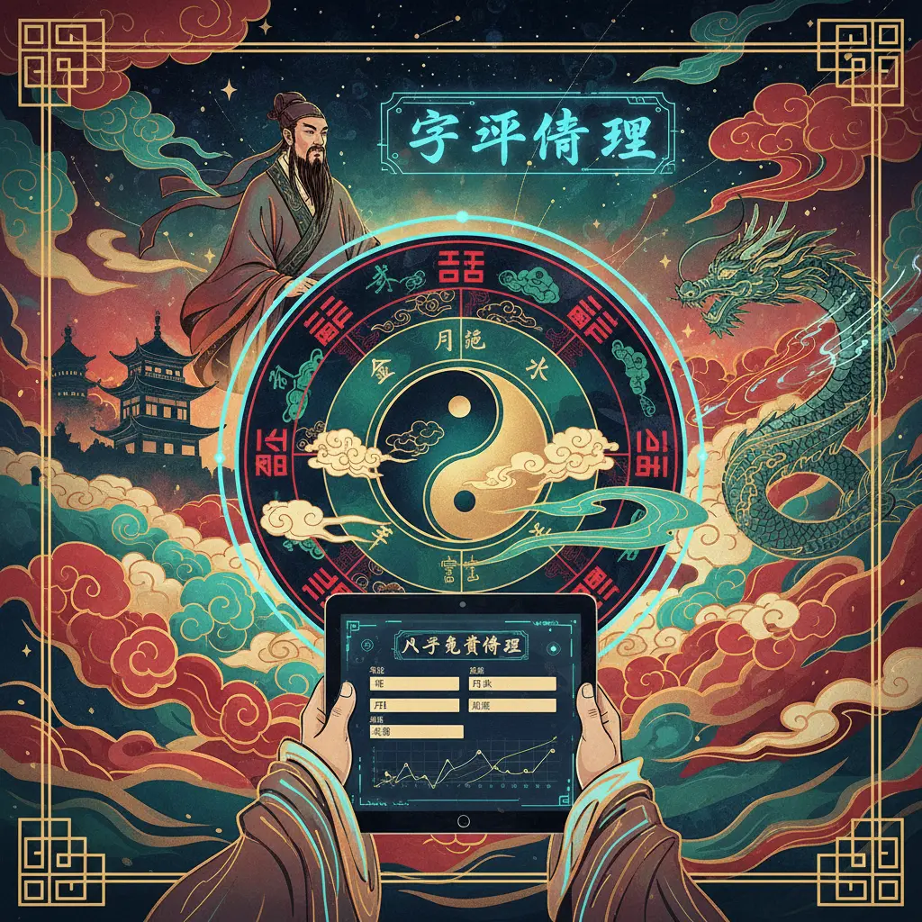 八字免費命盤 - 子平命理