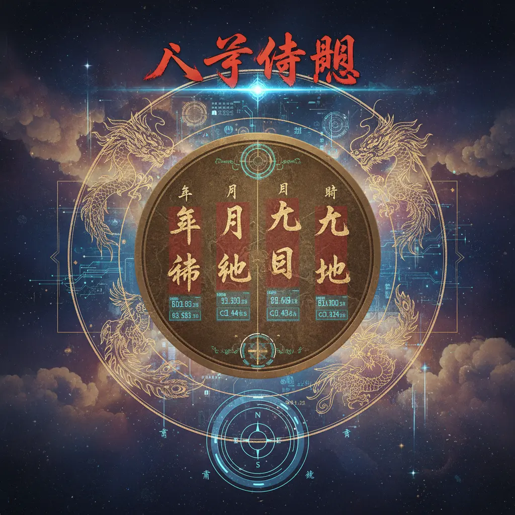 八字盤 - 八字命盤