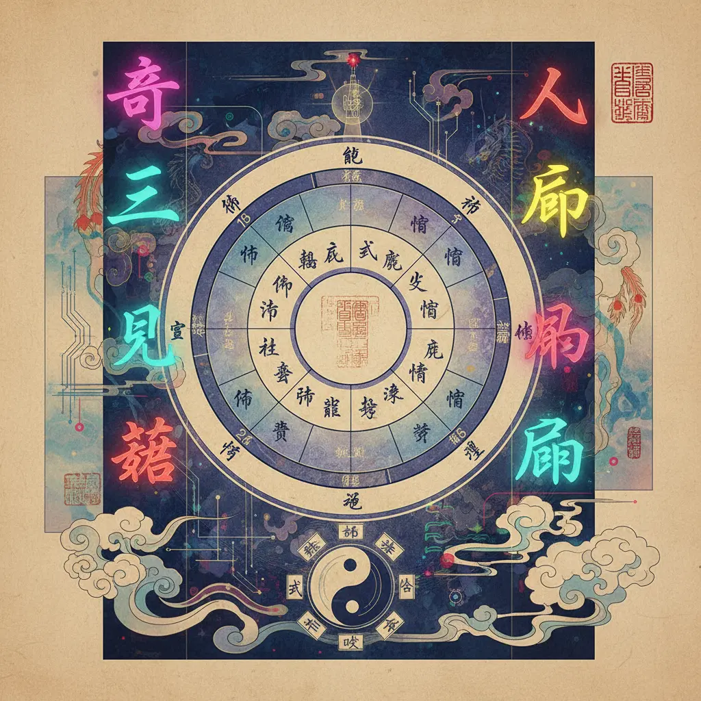 八字命盤 - 紫微鬥數