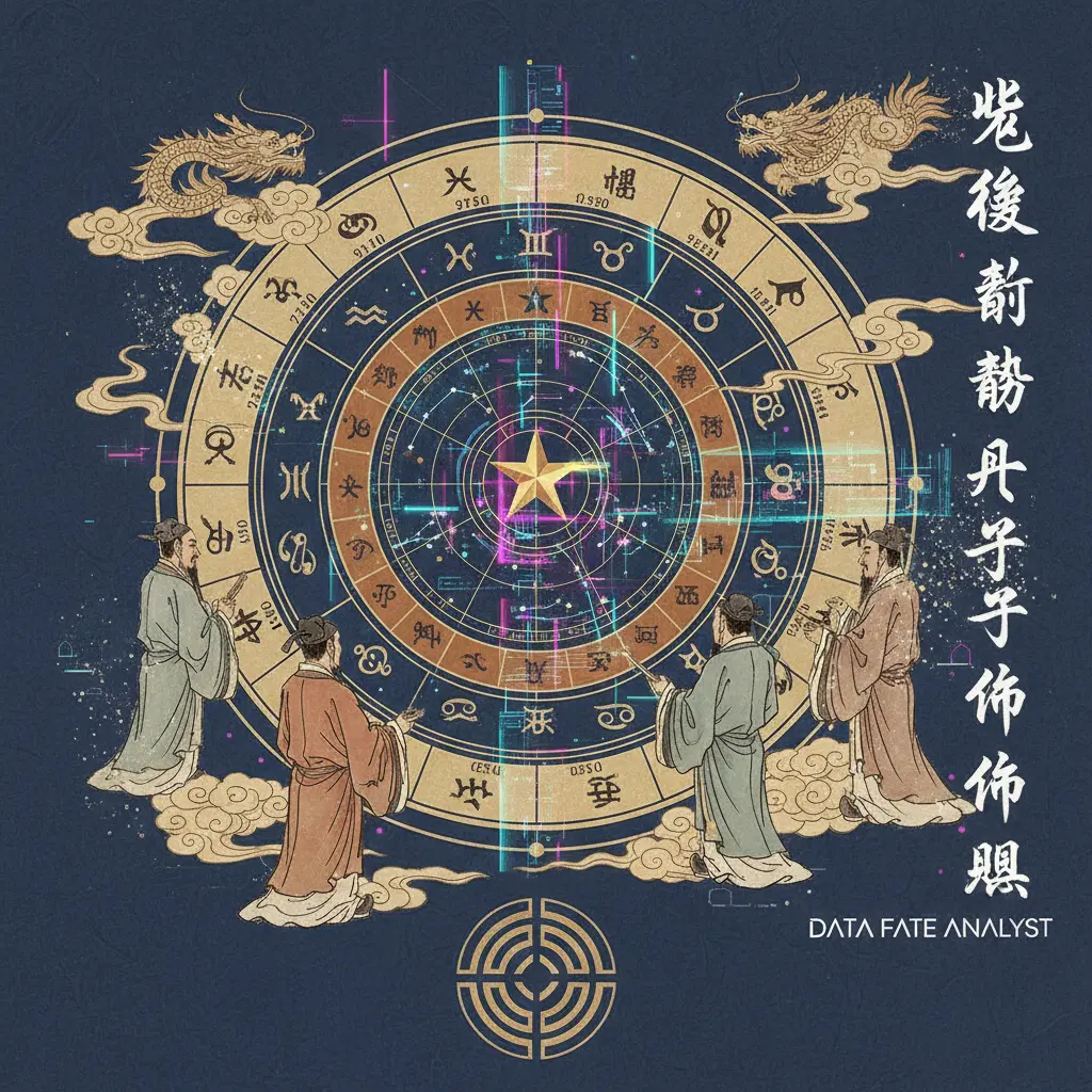 算八字命盤 - 紫微鬥數