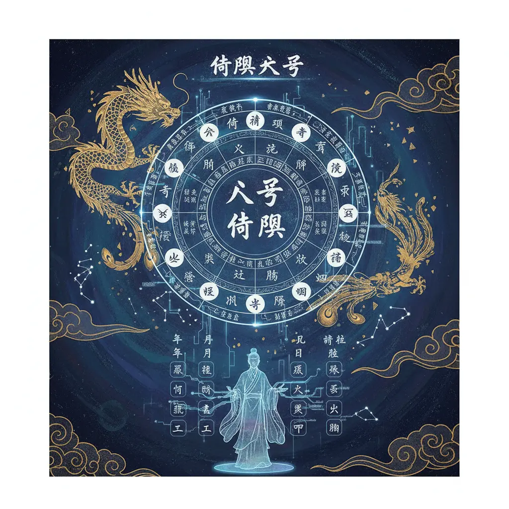 命盤八字 - 八字命盤