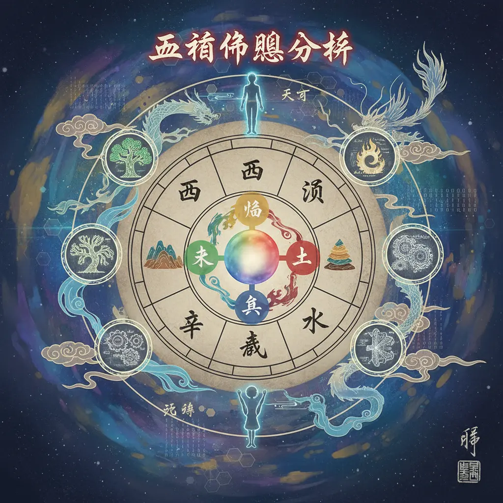 算八字命盤 - 五行