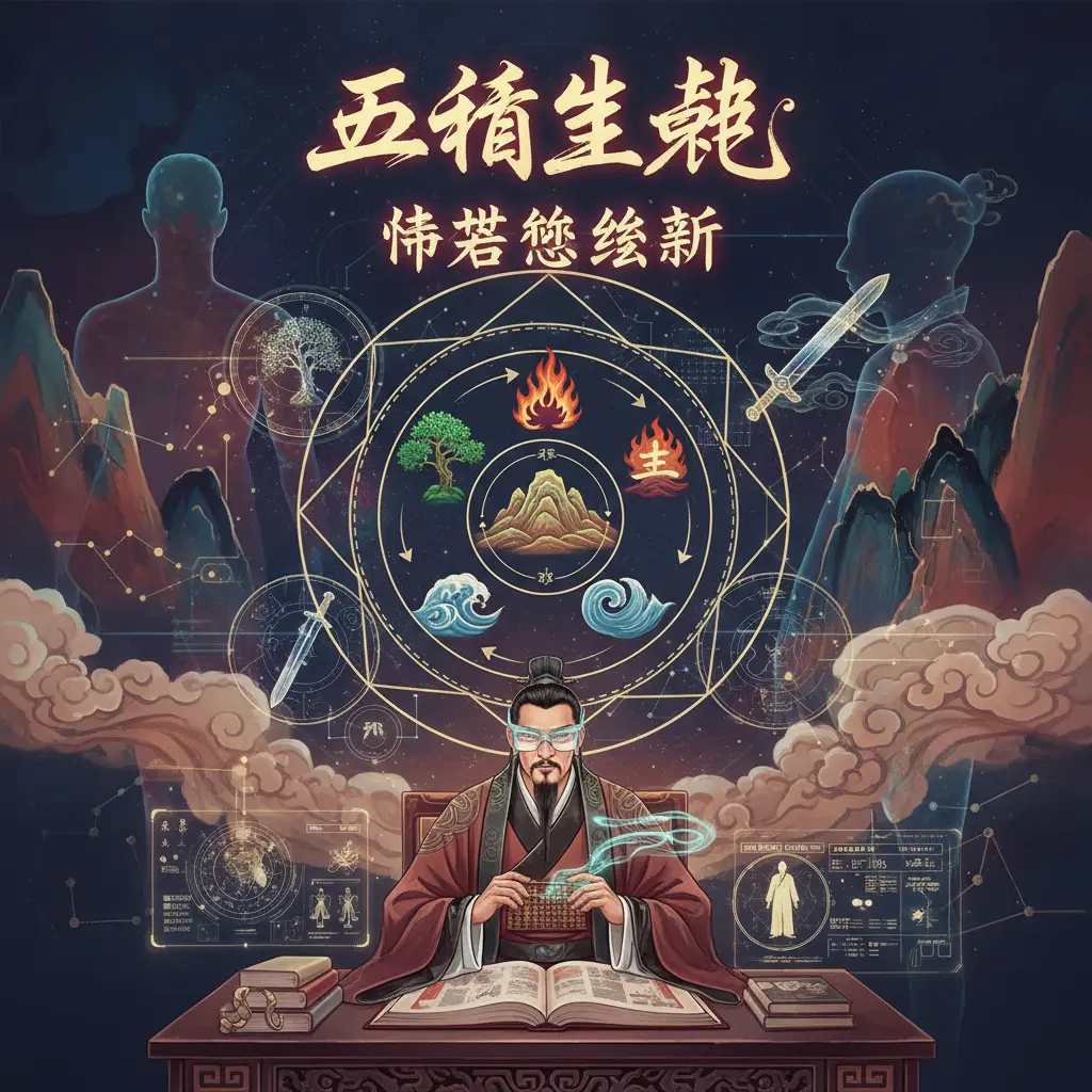 命格怎麼算 - 五行生剋