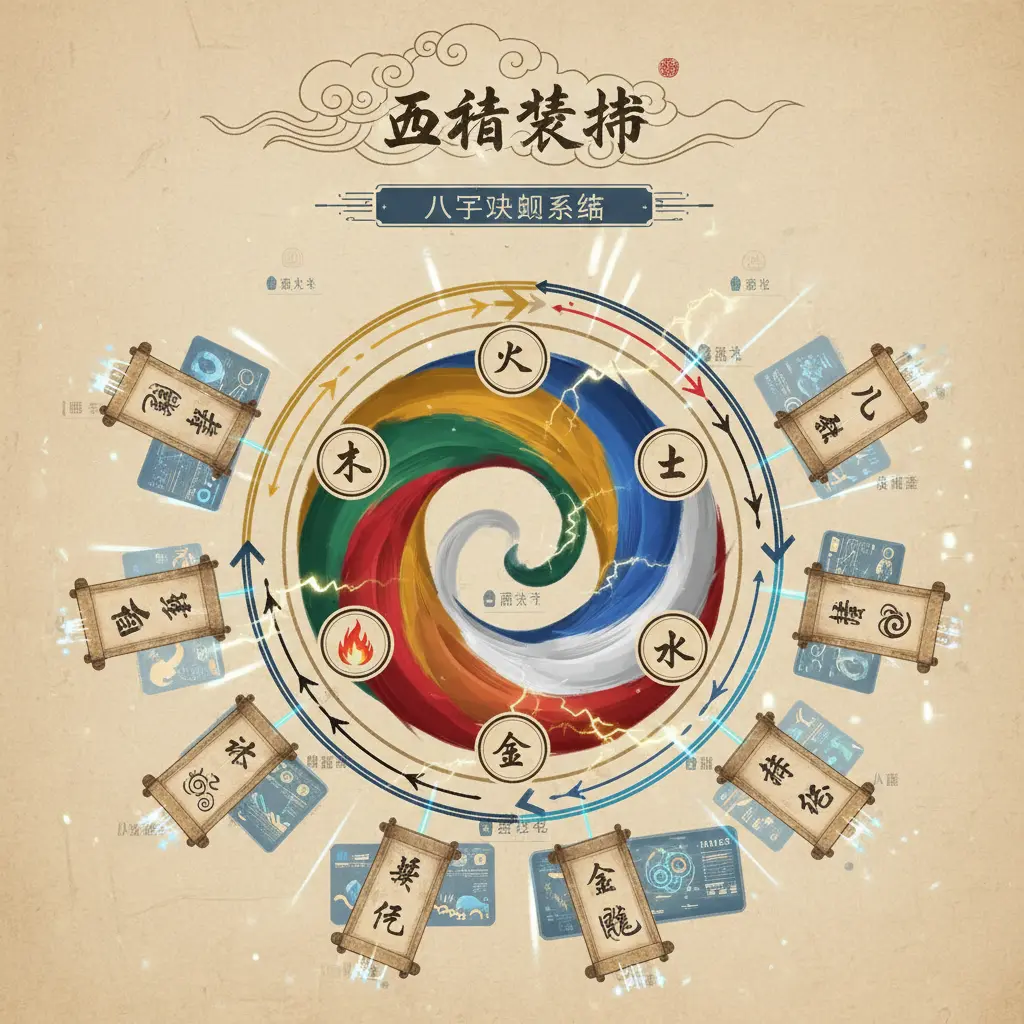 八字查詢 - 五行結構