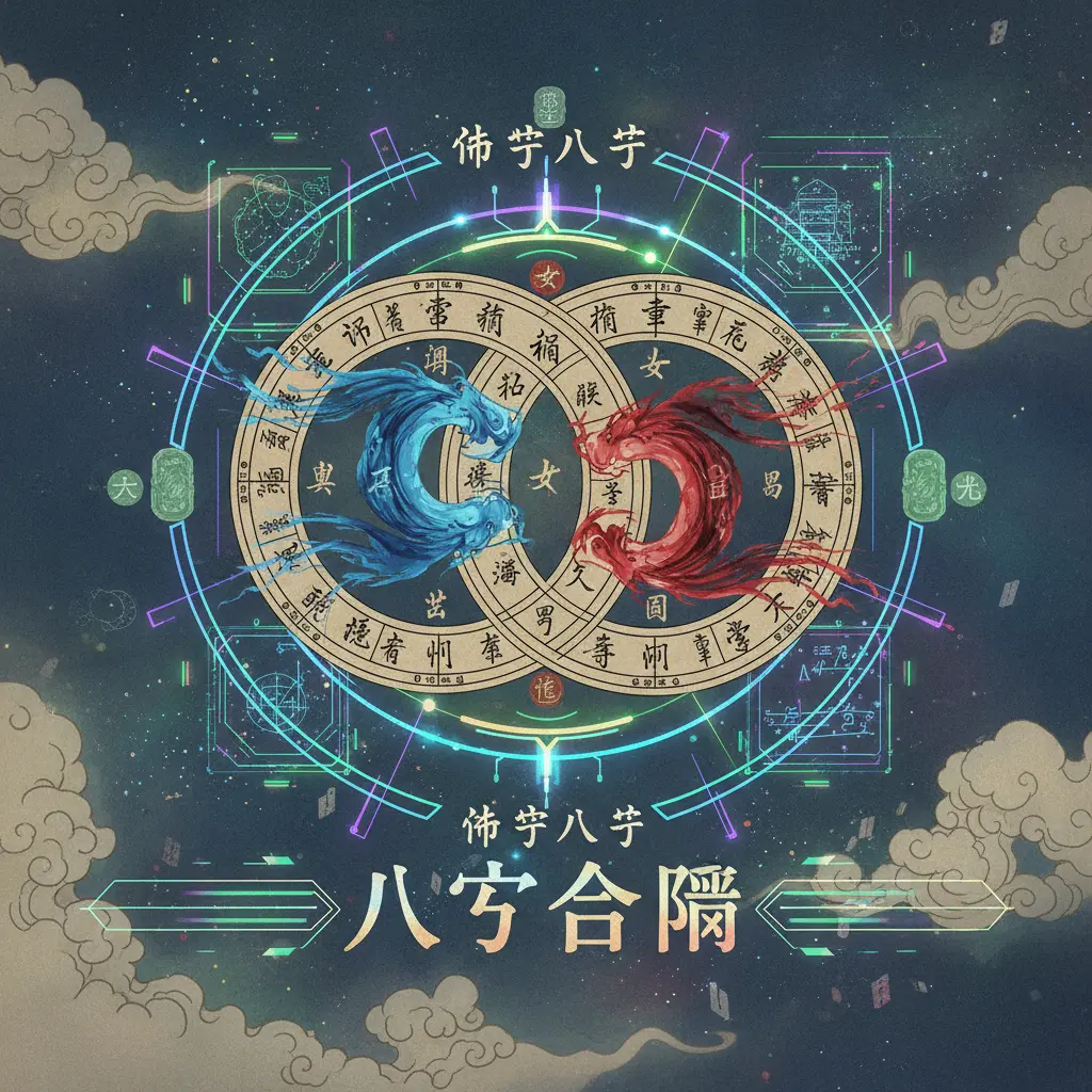命盤八字 - 八字合盤