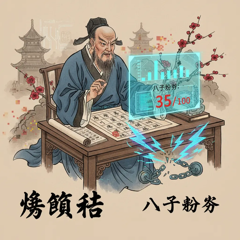 八字分數 - 傷官格