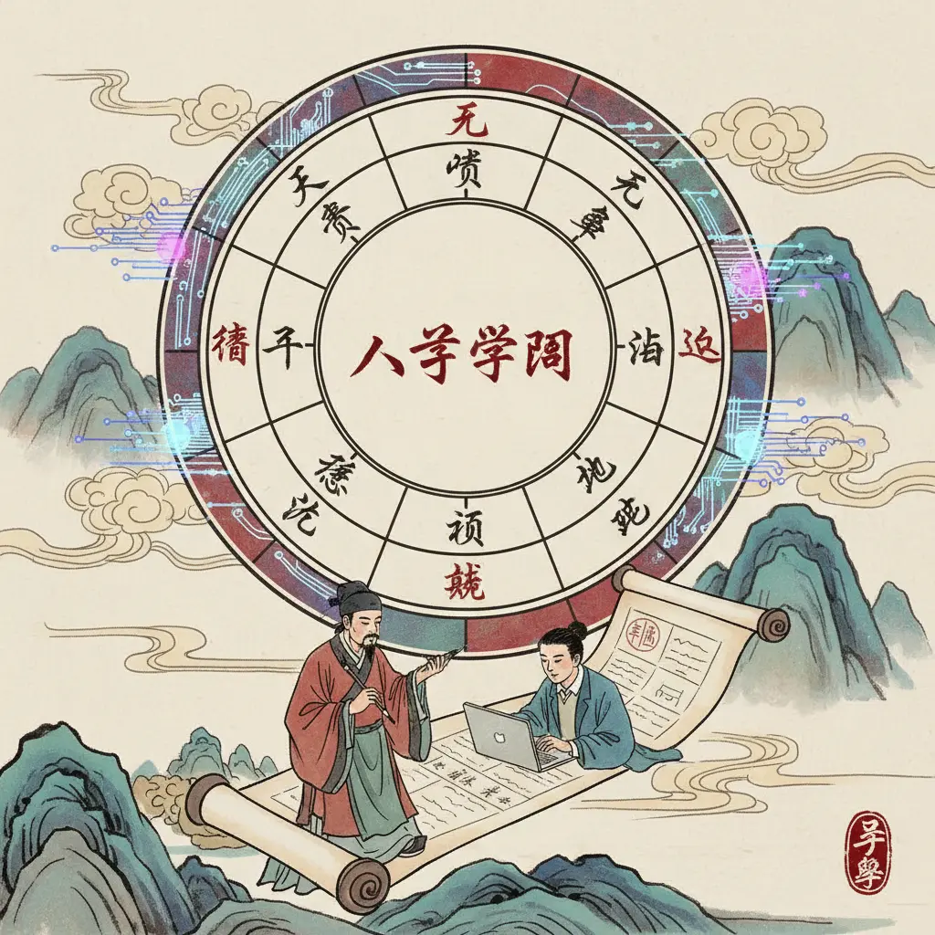 八字盤 - 八字學習