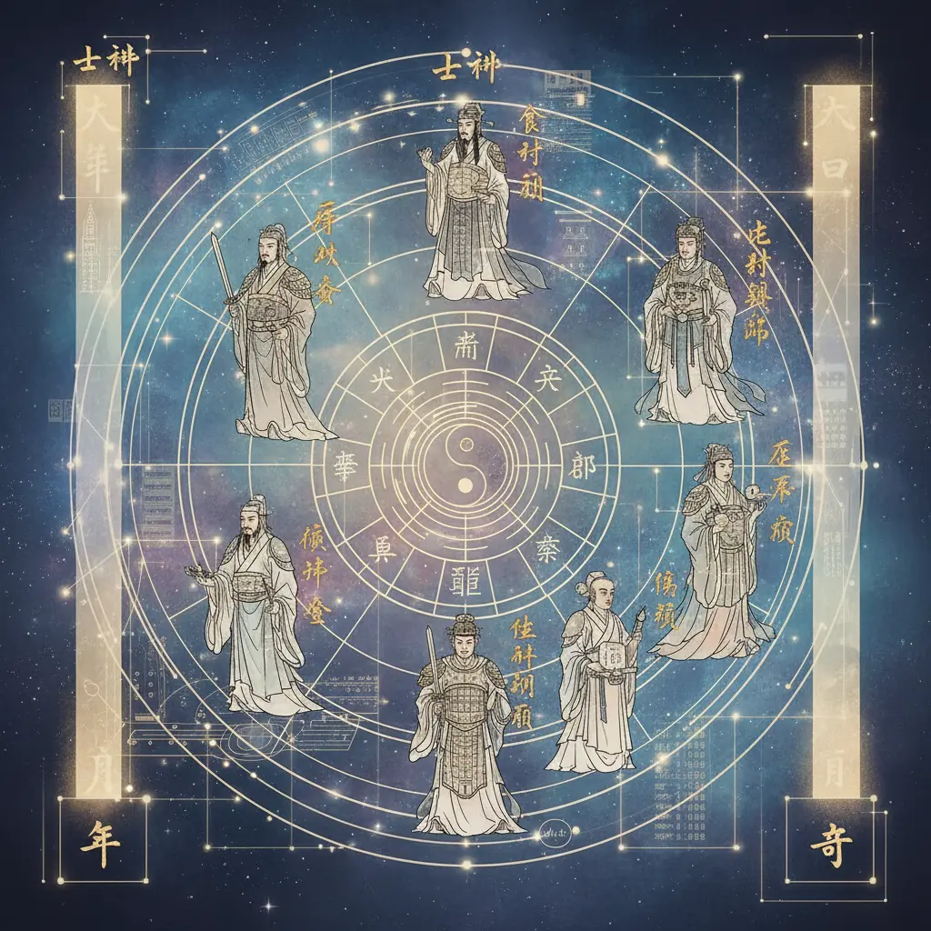 命盤八字 - 十神