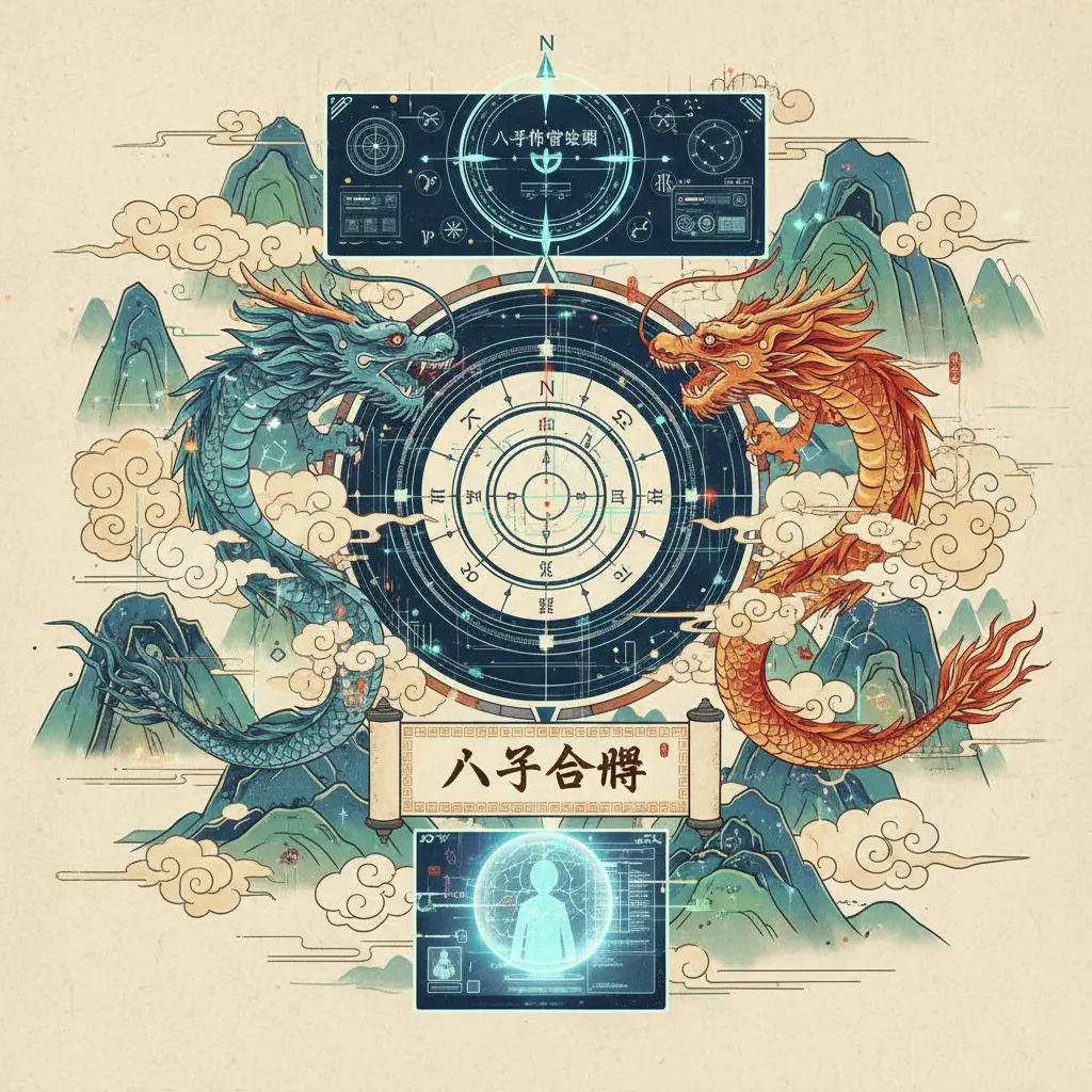 八字命宮查詢 - 八字合盤