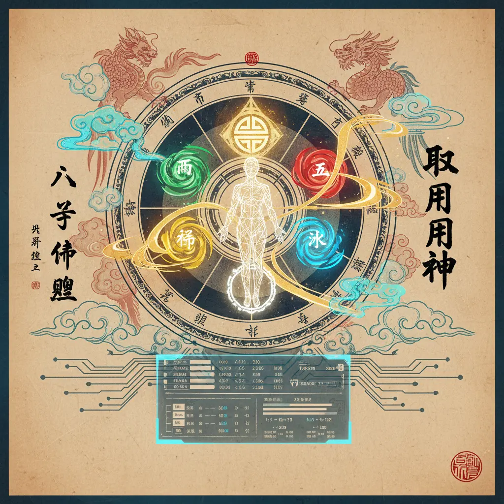 八字命盤 - 取用神