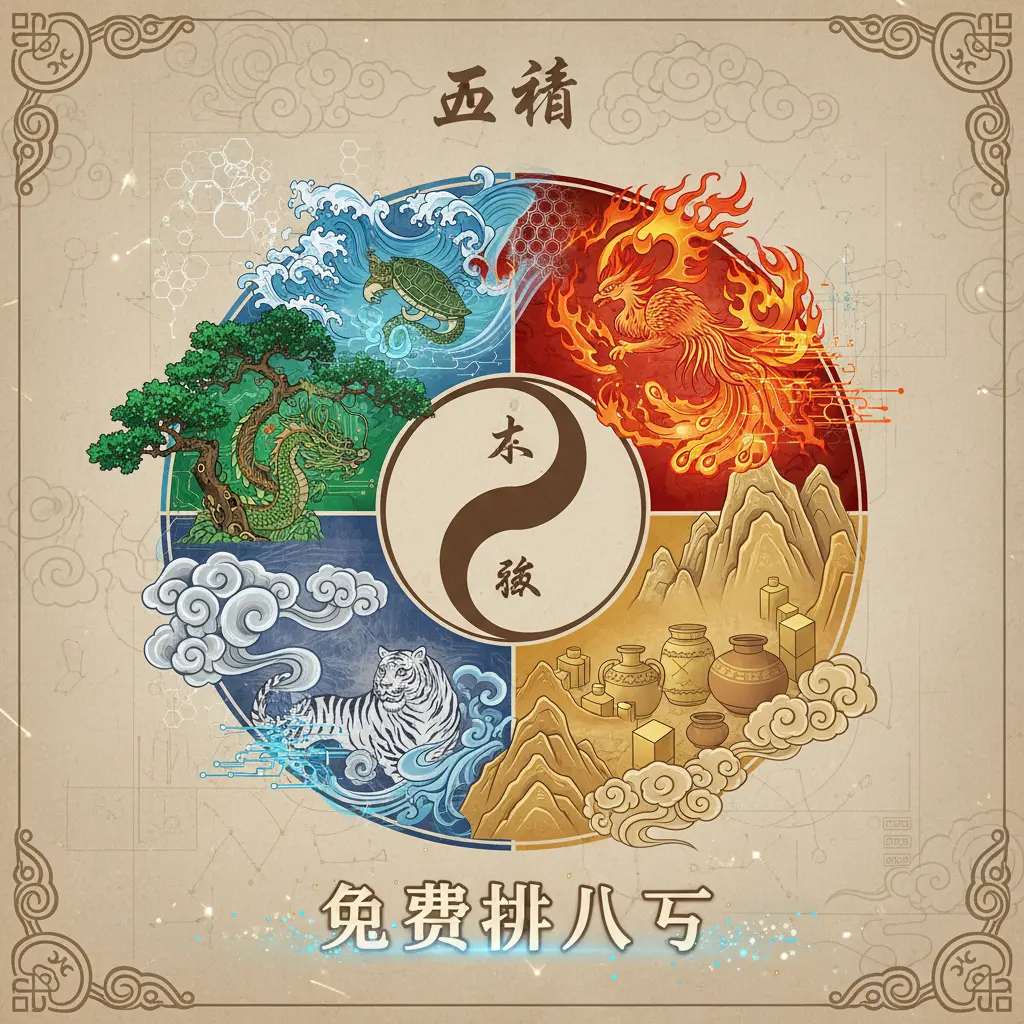 免費排八字 - 五行